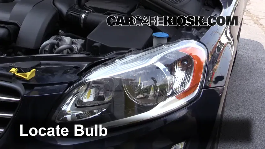 2014 Volvo XC60 T6 3.0L 6 Cyl. Turbo Lights Turn Signal - Front (replace bulb)